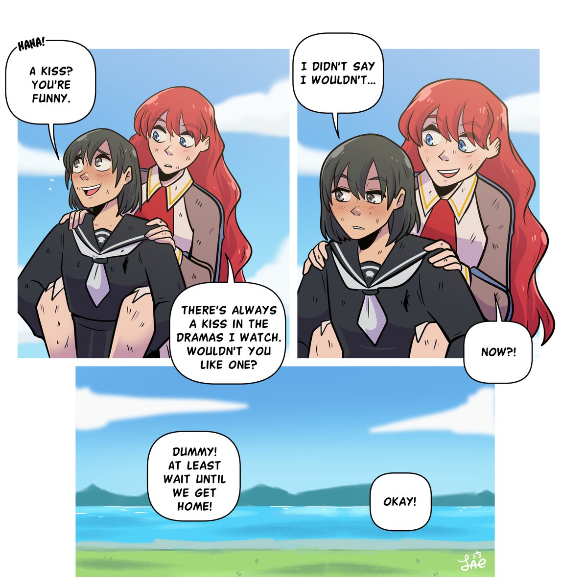 JaelynGs's tweet photo. All this time || Todo este tiempo

Minicomic LaraMari 🐟🥊

#laramari #goodbyelara #さよならララ https://t.co/9NXxR99Ztt