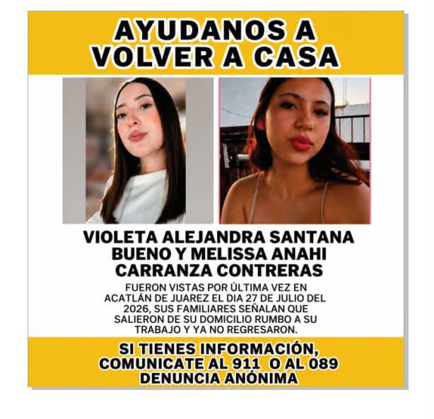 joraplas's tweet photo. En Jalisco, 2 de cada diez personas que desaparecen son mujeres y eso quizás opaca su desaparición, pero los casos están aumentando rápidamente.  Violeta y Melissa desaparecieron en julio al viajar a Pto. Vallarta por una supuesta oferta de trabajo. Ayer se difundieron las cédulas de Karina y Wendy, desaparecidas en el centro de GDL. Hay muchos casos más, pero seleccioné estas para decir que, a diferencia de los hombres desaparecidos, las mujeres que desaparecen parece que lo hacen en grupo con más frecuencia y que detrás haya una persona que activamente las reclute directamente, no a través de redes.