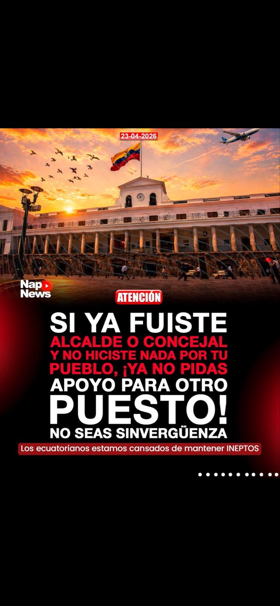 Guayaquilsinle2's tweet photo. @el_telegrafo https://t.co/6ChqtPzj0Y
