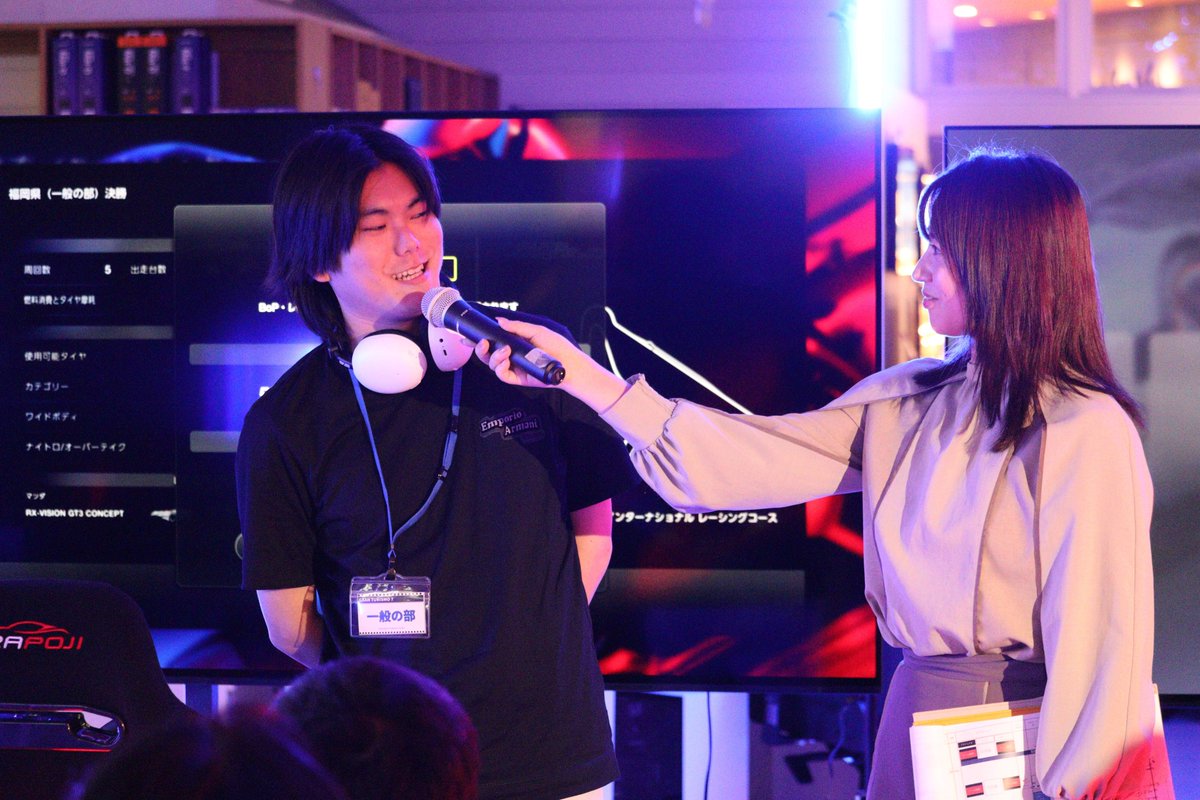 annotation_rst's tweet photo. 🏁新卒社員がeスポーツ大会で準優勝🏁

今年入社した高浪翔が「全国都道府県対抗eスポーツ選手権2026グランツーリスモ」福岡県大会で準優勝🎉

県予選を突破し県決勝へ
準決勝は1位、決勝は惜しくも2位！

▼公式ｻｲﾄ
https://t.co/tGgaS8QmBm

「仕事も趣味も全力」な社員をこれからも応援します💪 https://t.co/T4oR7AdoTQ
