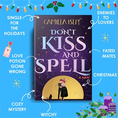239mars's tweet photo. ִֶָ. ..𓂃 ࣪ ִֶָ🐈‍⬛་༘࿐

Leyendo: Don't kiss and spell (Paranormal romance #1)
            Camilla Isley

ִֶָ. ..𓂃 ࣪ ִֶָ🐈‍⬛་༘࿐
Jajaja, pensé que era otoñal y es navideño. https://t.co/UYcLnOvGcG