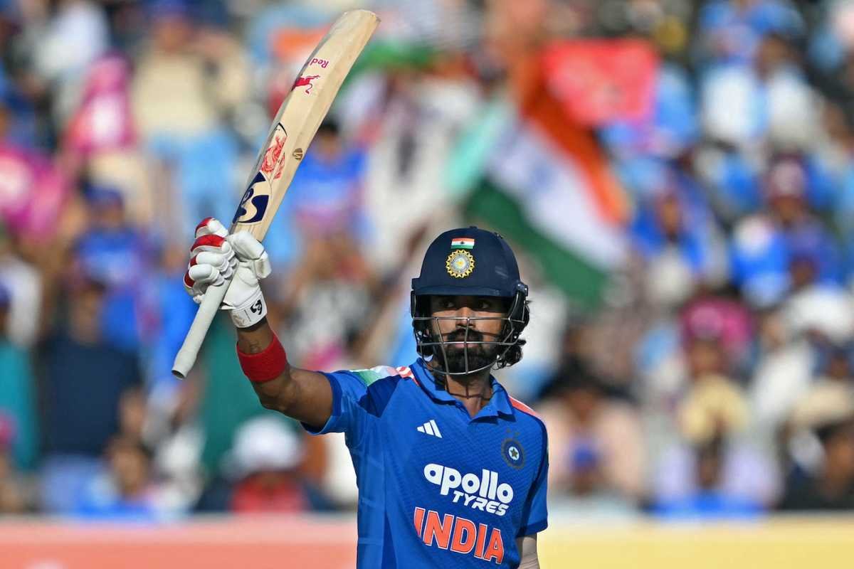 CricCrazyJohns's tweet photo. - 99 matches 
- 3412 runs 
- 49.44 average 
- 91.08 Strike Rate 
- 112* Highest Score 
- 8 Hundreds 
- 20 Fifties 

KL Rahul will be playing his 100th ODI match today - A special moment for one of the best of this generation 🇮🇳 https://t.co/qs4SZKjuJn
