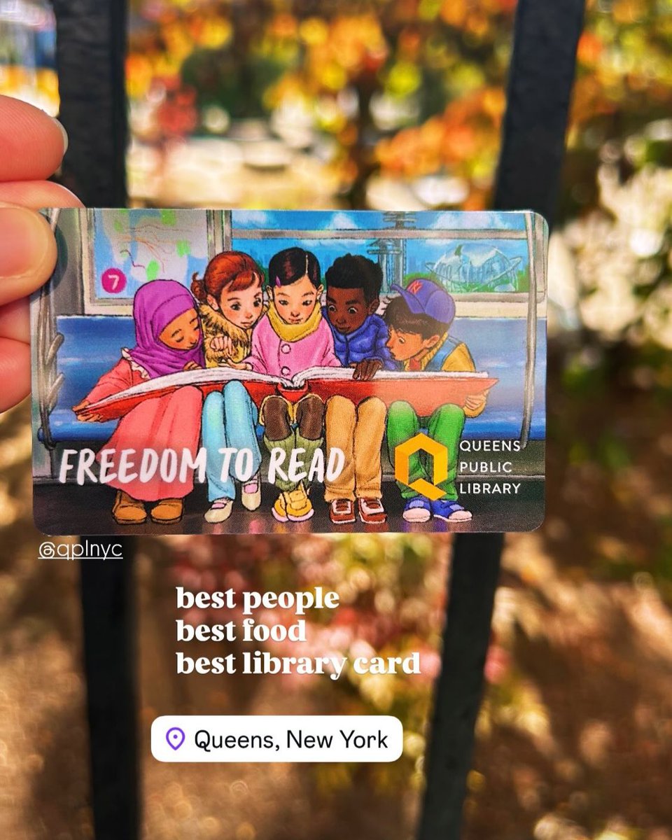 QPLNYC's tweet photo. It's not just #LibraryCardSignUpMonth — it’s QPL's 130th Anniversary!
📚️ Keep Sharing Pictures of Your Classic Library Cards, Tag Us, and use #QPL130
📚️ When You Get Your New QPL Card, #QPLBaby Card, or #FreedomToRead Card, Share a Picture Too!
https://t.co/96lfBMqq5D https://t.co/7t2tHksTeR