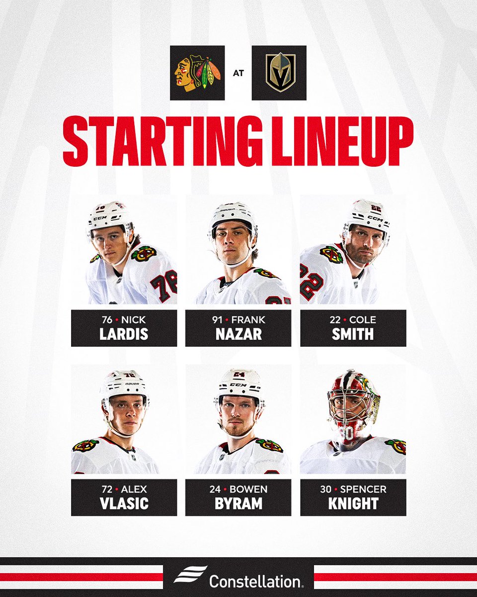 NHLBlackhawks's tweet photo. ⏰ it’s time https://t.co/aVSANG7ECE