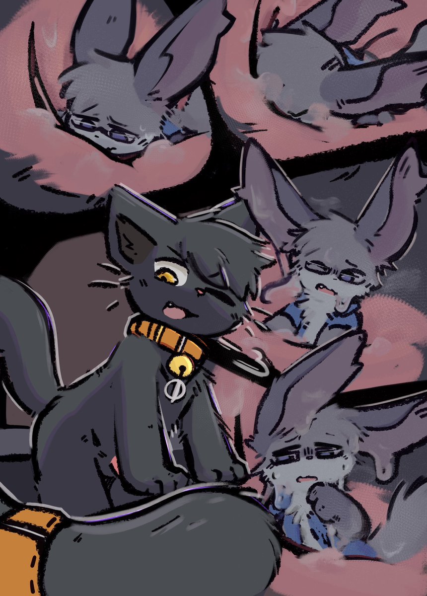 handheldmouse's tweet photo. for gasket and phirae :3 1/2 https://t.co/cUpfEIA1lc