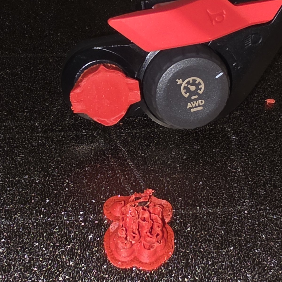 Web3Reunion's tweet photo. Getting closer to a final product for the Segway GT3 Pro. 👀👌

Reverse-engineered a small upgrade for the stock turn signal switch to make the left/right controls easier to identify by feel without having to look down.

Currently testing ASA on the Bambu P1S with a 0.2mm nozzle, alongside a .4mm nylon version for comparison. 

Both are among the more challenging materials to print well... Especially nylon at this scale. 🫡

Lots of tiny revisions to get the fit, feel, and retention just right. It's so close. 🚀
