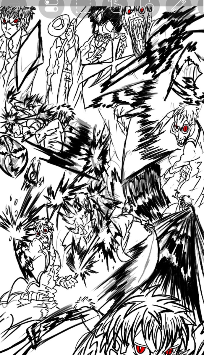 Fanxcrys's tweet photo. 練習絵🐉 https://t.co/yprhmeqJoQ
