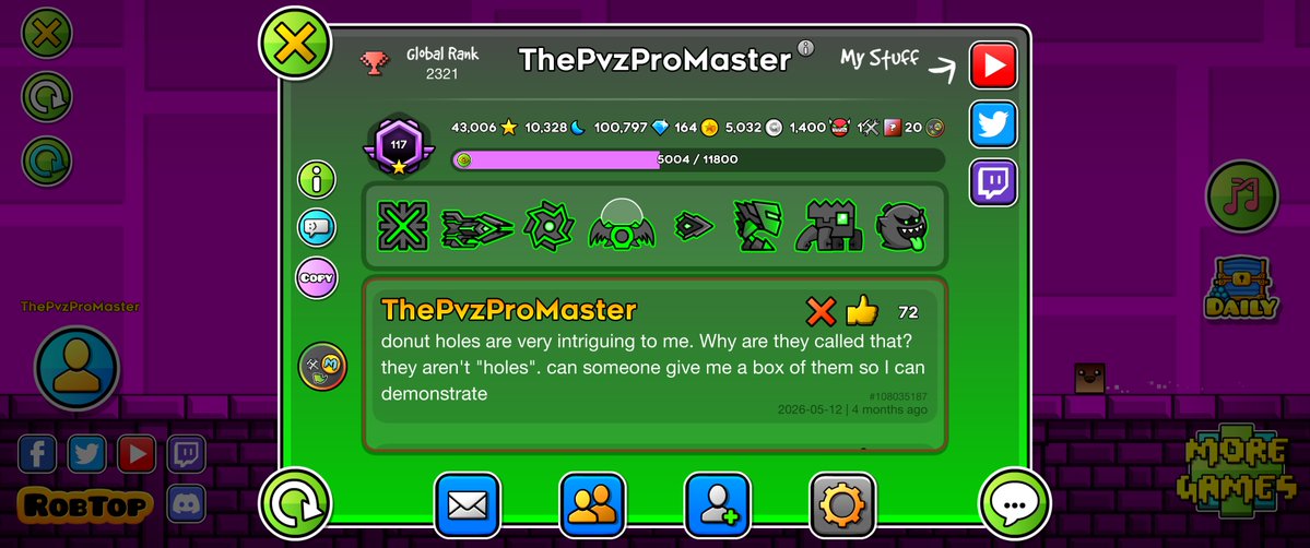 ThePvzProMaster's tweet photo. @majimellow haha hey.,.

if you do mine can you make me slightly squished 🥺 https://t.co/vPMbCGraFa