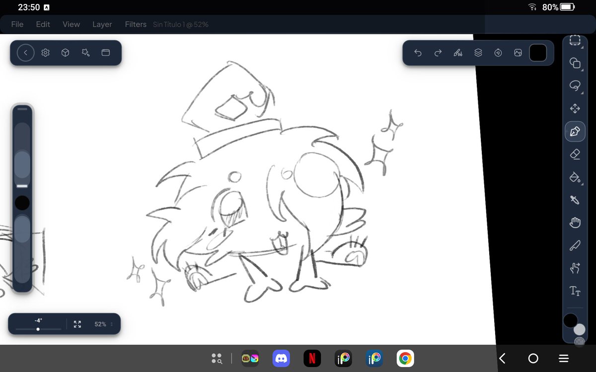 citrusmpreg's tweet photo. First time trying kromostudio. Fuzzball https://t.co/CaHwMeLOYc