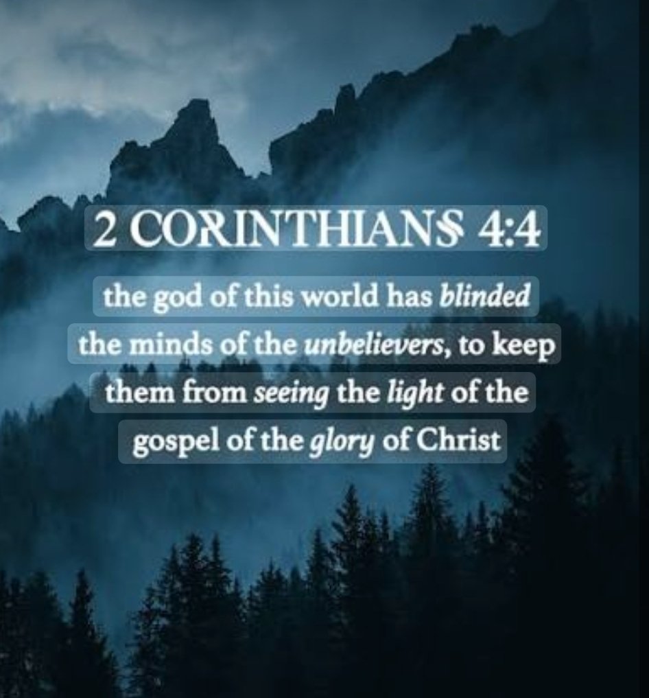 DisrespectedThe's tweet photo. Let me explain this to you. The God of this world is Satan. The Synagogue of Satan. Jesus Christ is our Lord and savior and our God rules the Universe. This is why you see the evil here on earth. Our existence here is a test to see which of the two residences you get when you pass from this life. 

Heaven or hell. You choose.