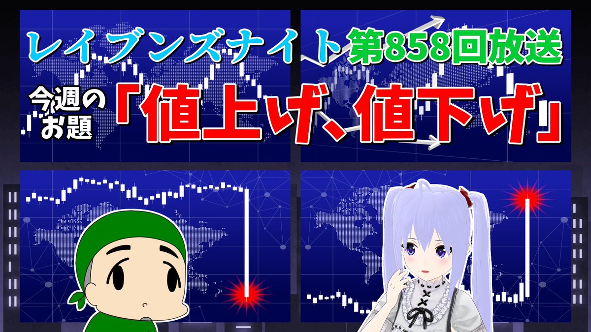 HRRoom's tweet photo. おはようございます！
水曜日の22時からはネットラジオ『レイブンズナイト』
今週のお題は『値上げ、値下げ』です。
値下げしてほしい悲痛な叫びから、値上げされても買うしかないという思いまで！
色々募集したいと思います！
https://t.co/JpYYJyYgyR
#ネットラジオ #レイブンズナイト https://t.co/XnWfaaWi8l