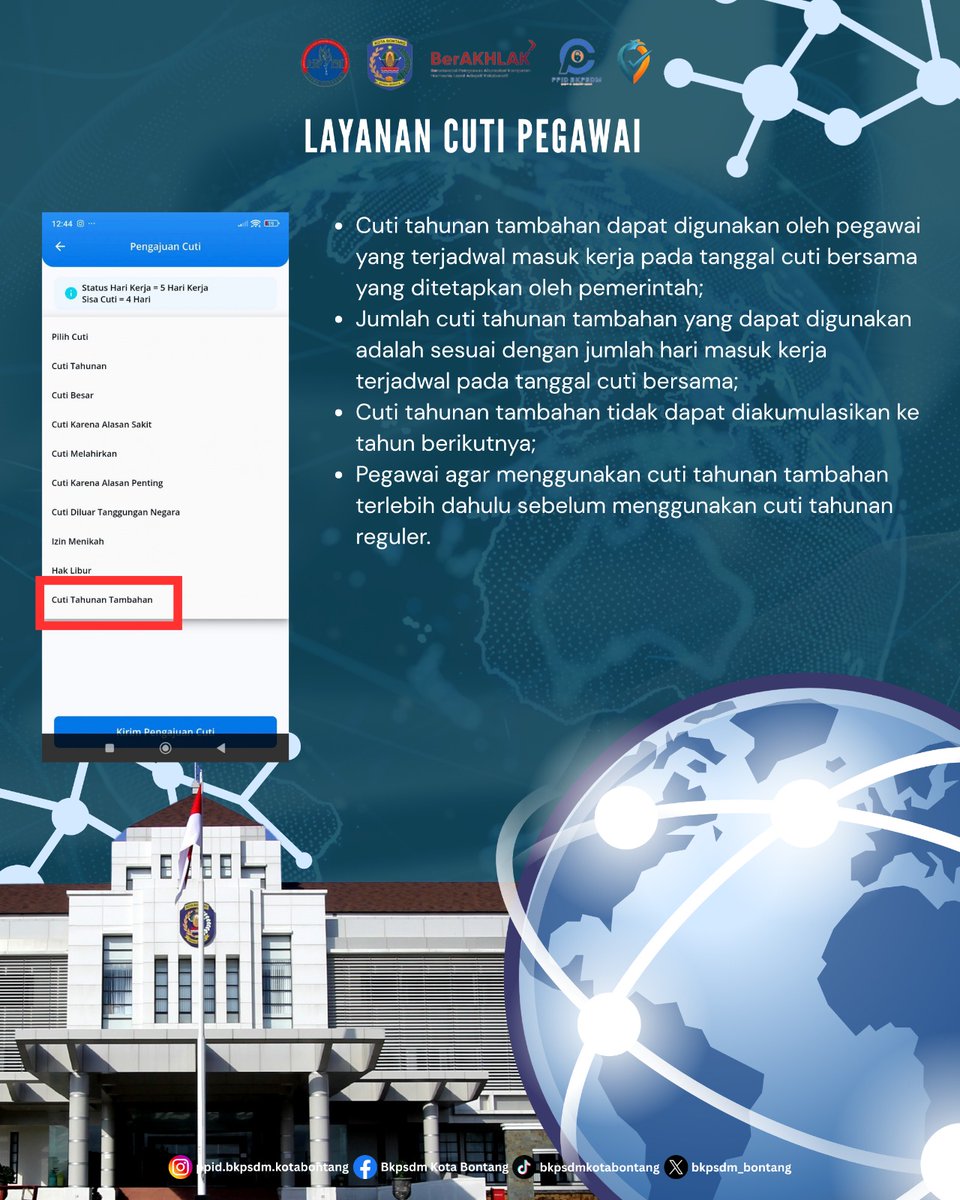 bkpsdm_bontang's tweet photo. BONPRI kian Berbenah!

Bukan sekadar logonya yang berubah. Ada spirit baru, ada sejumlah fitur-fitur baru, untuk layanan ASN yang terus melaju.

Karena perubahan bukan hanya tentang tampilan, tetapi tentang bagaimana sebuah perbaikan terus tumbuh untuk menjawab beragam kebutuhan https://t.co/uBh0x9HW6P