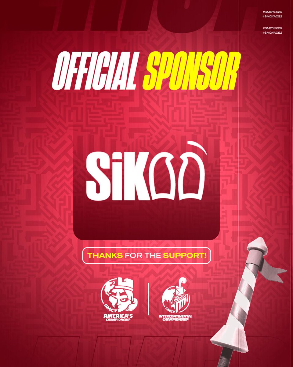 CR_Supremacy's tweet photo. 👽 𝐀 𝐅𝐀𝐌𝐈𝐋𝐘 𝐎𝐅 𝐏𝐑𝐎𝐉𝐄𝐂𝐓𝐒 👽

Some collaborations go far beyond a single tournament.

@Sikoodg 👻 has been part of the Supremacy journey through different projects and collaborations, including our work alongside @Spazioleague2. 🌎

Now, we are proud to have him supporting this new chapter as an official Sponsor.

Thank you, Sikoo, for continuing to believe in Supremacy! 🤝

#SMCY2026 #ClashRoyale