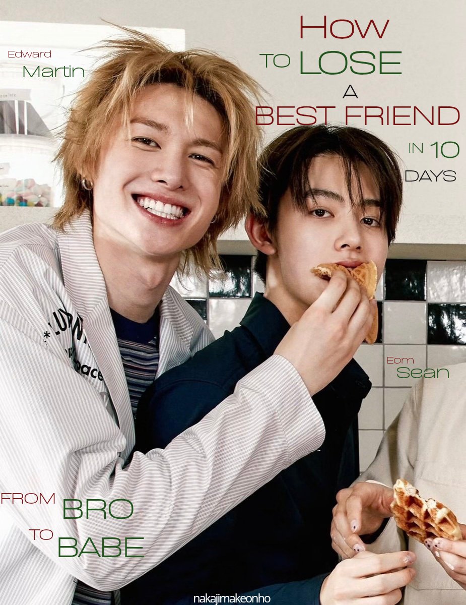 nakajimakeonho's tweet photo. masih gemes banget liat foto marseong yang ini, akhirnya gue jadiin poster ala ala romcom 2000s 😩🤍 https://t.co/4LWTXZZPo2
