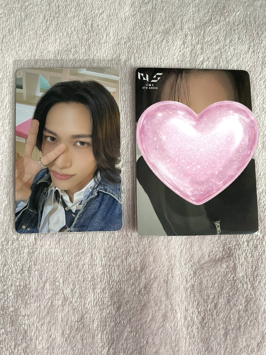 yuka_mini_99's tweet photo. INI FCブース コミューン COMMUNE LIGHT トレカ 交換

【譲】池﨑(池崎)

【求】藤牧.田島

京セラ手渡し.郵送での交換希望
お気軽にお声掛けください🙇‍♀️ https://t.co/UuydtTt4fy
