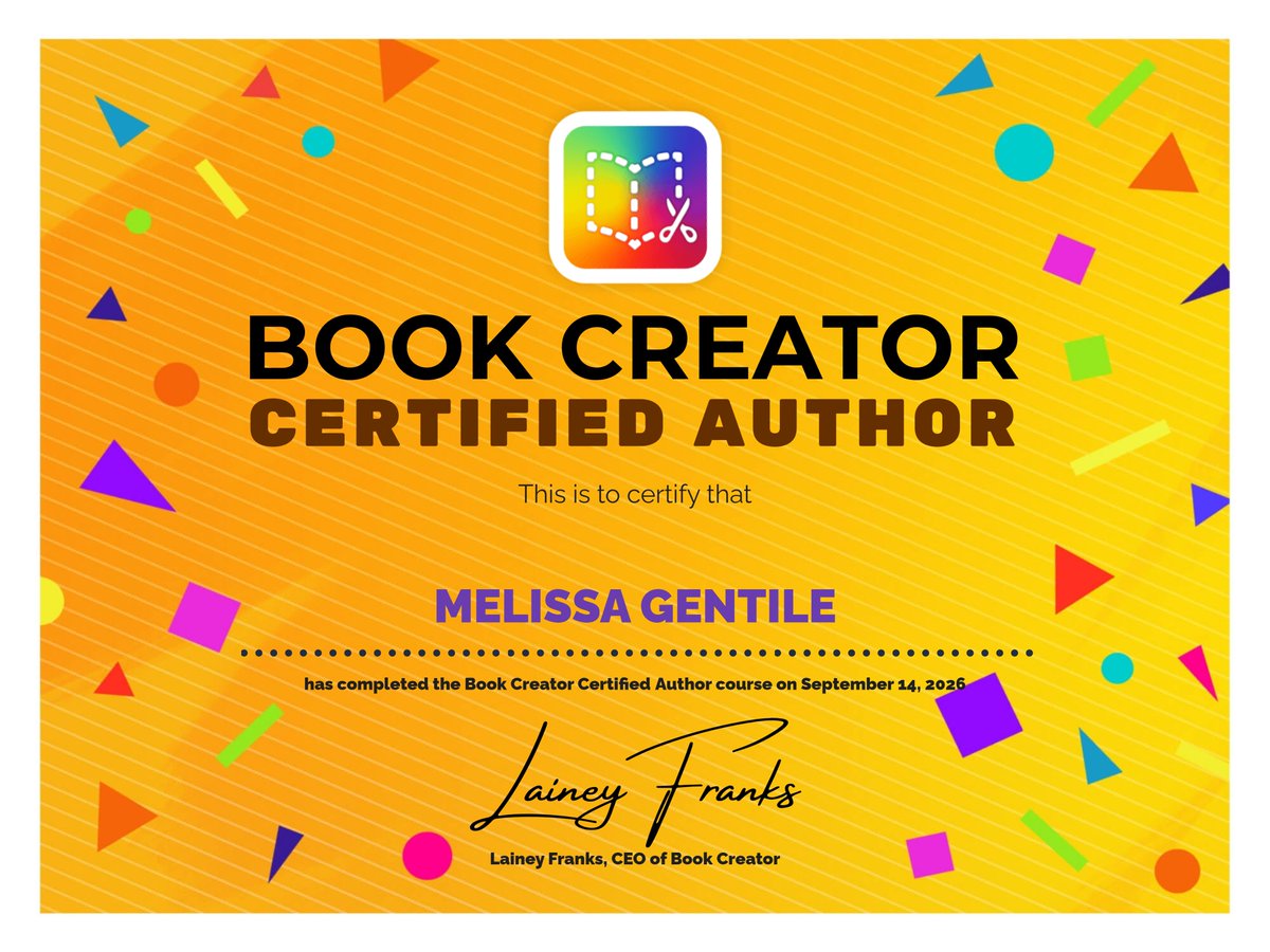 MelClassNotes's tweet photo. First Badge
I am so excited for so all the ways I get to make my lesson more engaging and accessible for all my future students.@manningtechtalk @kamiapp
#Kami #Bookcreator #EDtech https://t.co/6nF5raM2H0