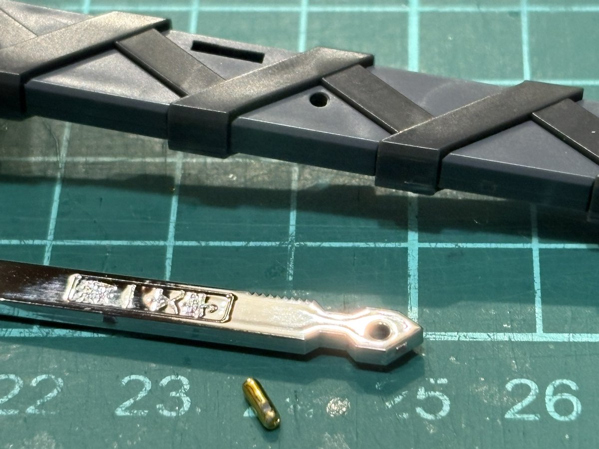 ABFSR229922's tweet photo. 本物と変わらんやり方…たまらん
 #ガンプラ https://t.co/A9Dv8qxqLQ