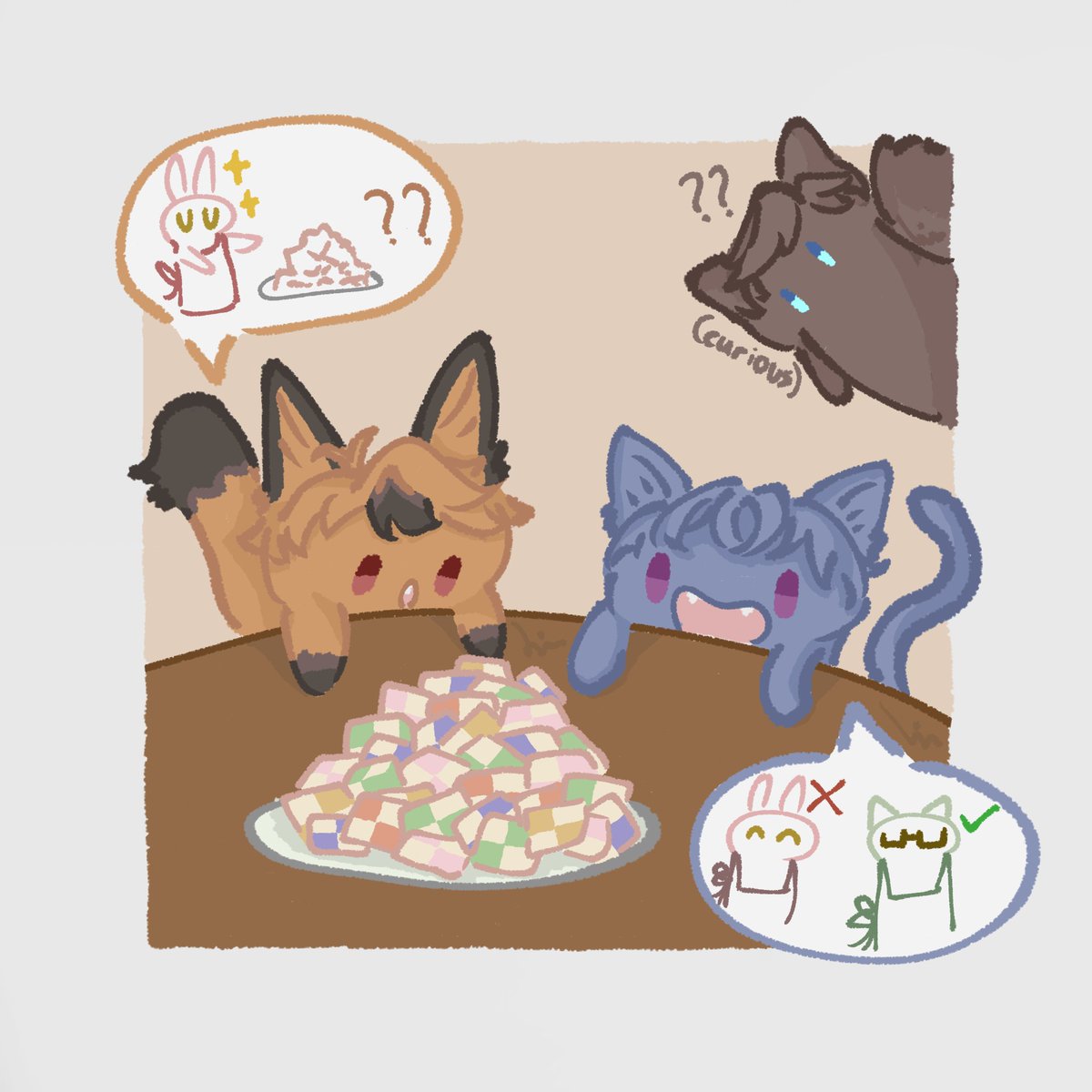 fryilin's tweet photo. #未定事件簿 #夏彦 #左然 #莫奕 #陆景和 #TearsOfThemis #LukePearce #ArtemWing #VynRichter #MariusVonHagen

Vyn's handmade cookies! 😄 (1/3) https://t.co/uSimANvVcl