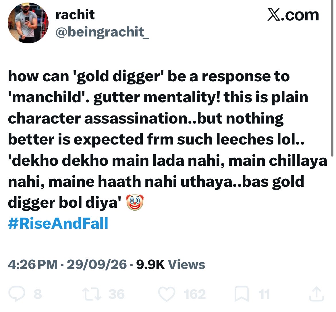 kaleshi_kido's tweet photo. Ha be chomu teri mahanta ki devi kuchh bhi bol degi aur samne wala insan return me “thanks you bolega” 
Hain kaun ye
Ek meme me aata h 
Sympathy le rha h 
Man child 
Ye sab sunne ke baad umid karti h #ShehzaadPoonewala thank u bole madam ko 
#RiseAndFallS2
#PriyankaChahar https://t.co/tbfD0rASC2