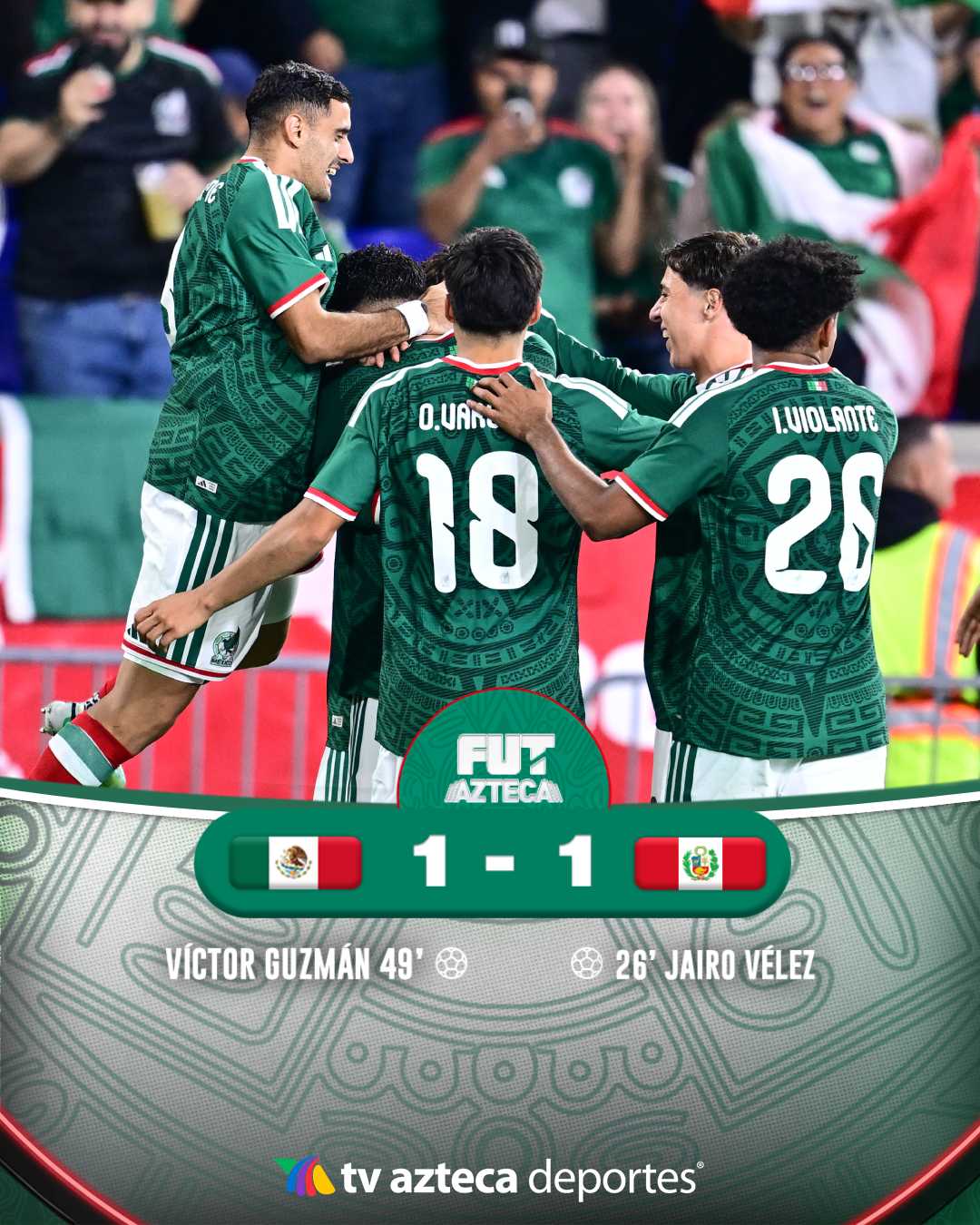 Mexico 1-1  Peru | Friendly