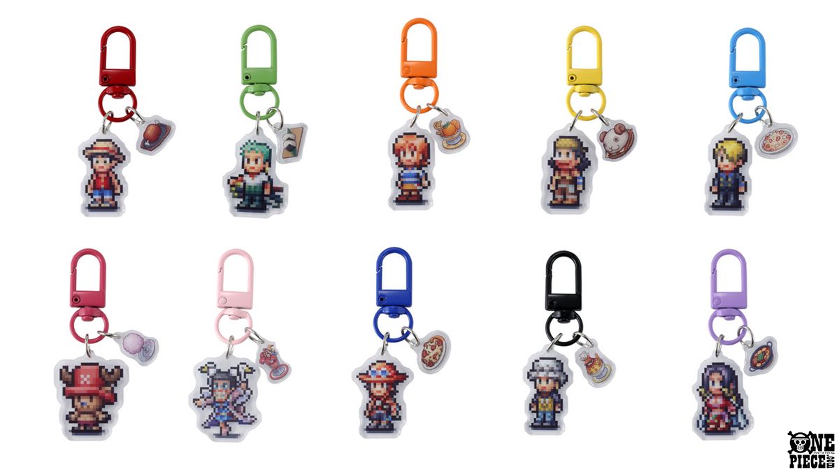 OPcom_info's tweet photo. ガシャポンから
『ONE PIECE 海のごちそうレストラン』の
ダブルアクリルチャームが発売決定！

#ONEPIECE

▼詳細はこちら
https://t.co/f8T6BBVIGe https://t.co/OSA2Ti6hFY