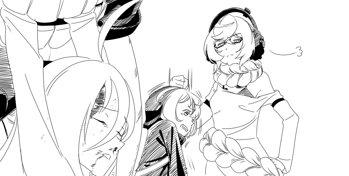 grsgrsdmstcs's tweet photo. #今月描いた絵を晒そうㅤ
漫画的なことをしてみたり線に味付けしてみたり https://t.co/Bvjzqbcqmb