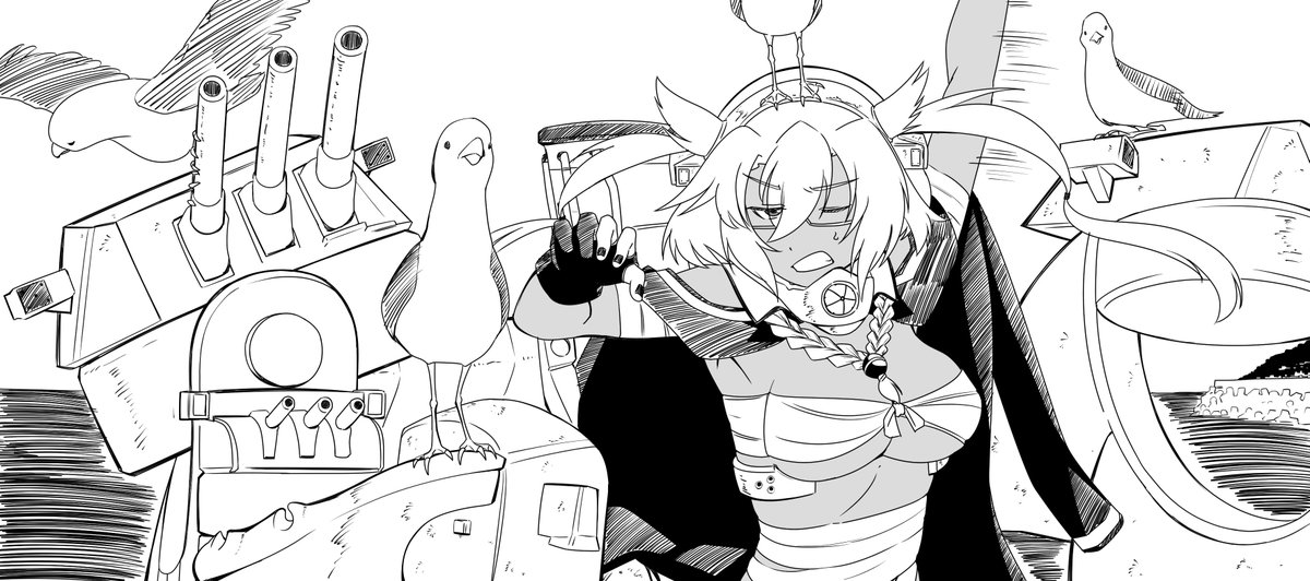 grsgrsdmstcs's tweet photo. #今月描いた絵を晒そうㅤ
漫画的なことをしてみたり線に味付けしてみたり https://t.co/Bvjzqbcqmb