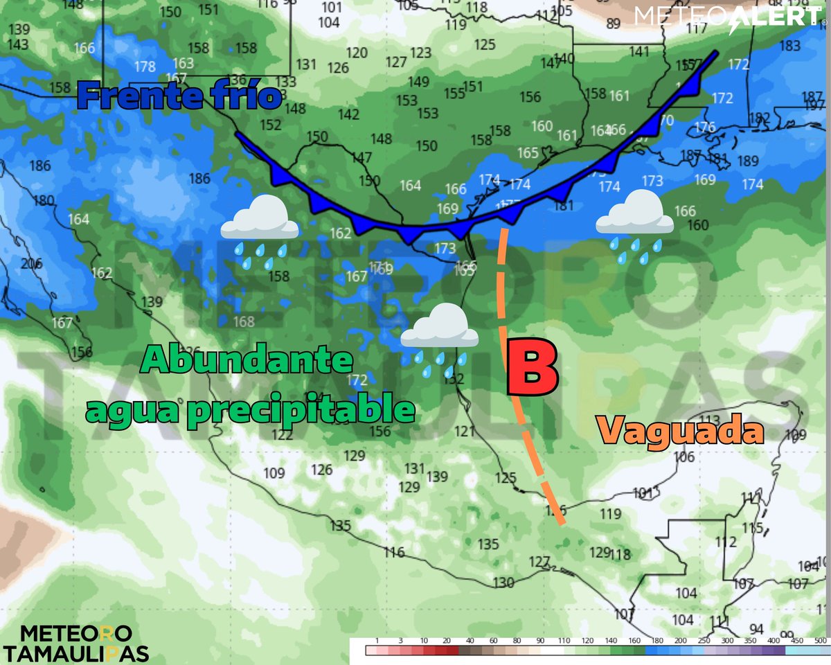 MeteoroTamps's tweet photo. 🔵 EL PRIMER FRENTE FRÍO DE LA TEMPORADA SE ACERCA

🌧️ Sería uno de los sistemas que entrarían en escena y favorecerían un aumento importante en la actividad de lluvias durante los primeros días de octubre.

✅ Con su llegada, daría inicio la temporada de frentes fríos… 🍂 https://t.co/92qig3FnNL