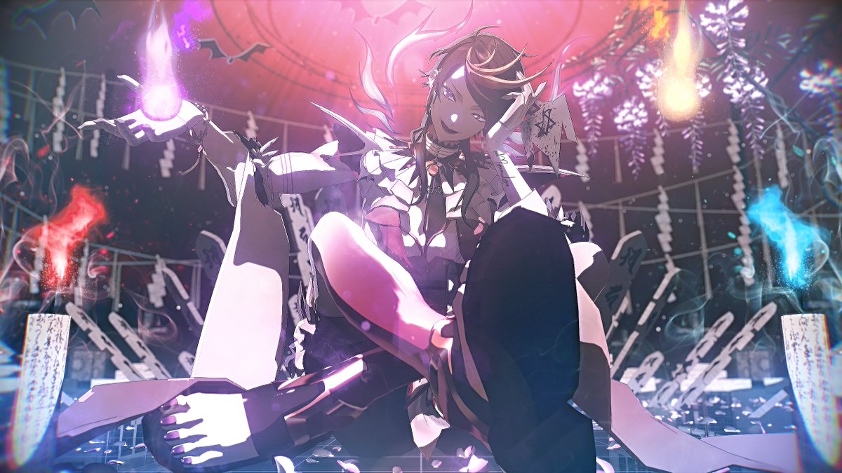 MyriaLyra's tweet photo. o呪イ

#にじさんじMMD
#YaminoArt https://t.co/pkeKnVoiH3