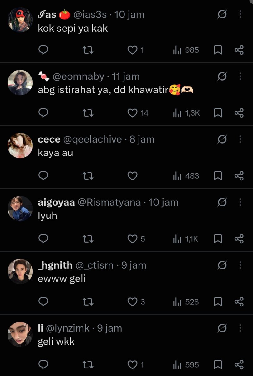 InarlisB6828's tweet photo. @adnannbeyya Mjb hti" lo kak nanti dikatain cringe geli merinding sma org" Ini 😏 perkara panggilan abg adek doang langsung kena bully. capek bgt dah sama ni fandom 😔 https://t.co/m7aifWzGNj