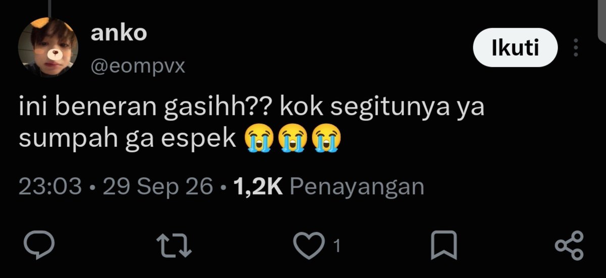 InarlisB6828's tweet photo. @adnannbeyya Mjb hti" lo kak nanti dikatain cringe geli merinding sma org" Ini 😏 perkara panggilan abg adek doang langsung kena bully. capek bgt dah sama ni fandom 😔 https://t.co/m7aifWzGNj