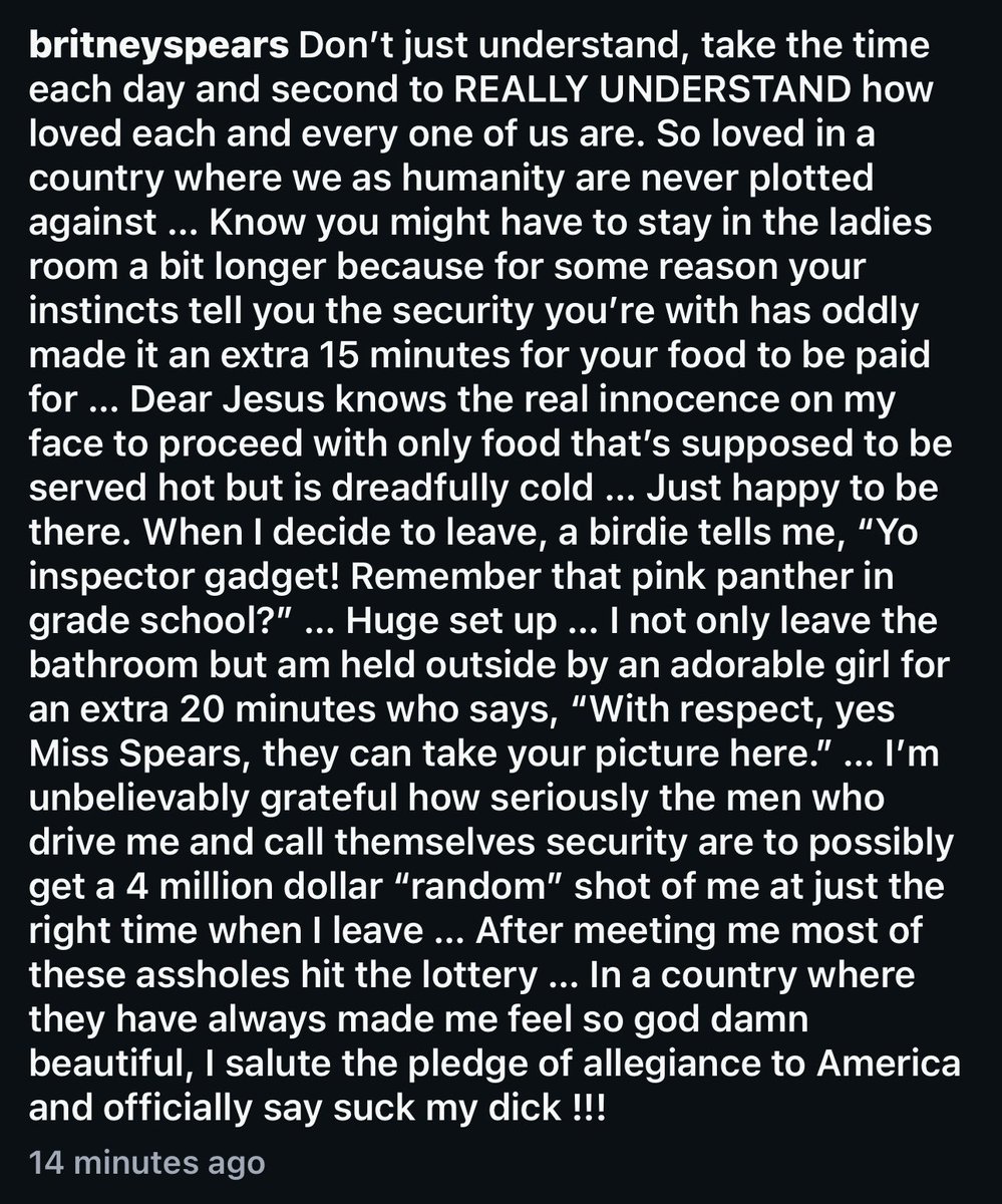 BritneyTheStan's tweet photo. Britney Spears claims she was set up by her security and paparazzi! https://t.co/W5VSeKtH7y