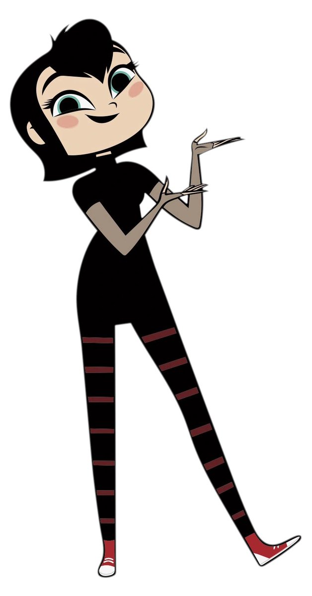 Indig0drag0n's tweet photo. Kinda reminds me of Mavis Dracula's design for the Hotel Transylvania TV series https://t.co/z1q8s1AduL