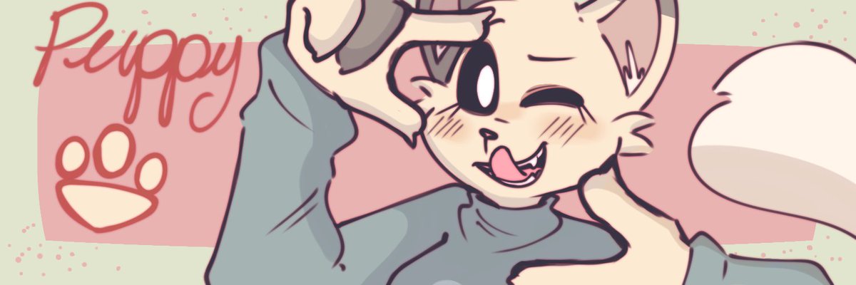 Puppy_Shiny0916's tweet photo. Me hice un baner jsjsjs
#smilingcrittersoc #OC https://t.co/CPelJFh5Ej