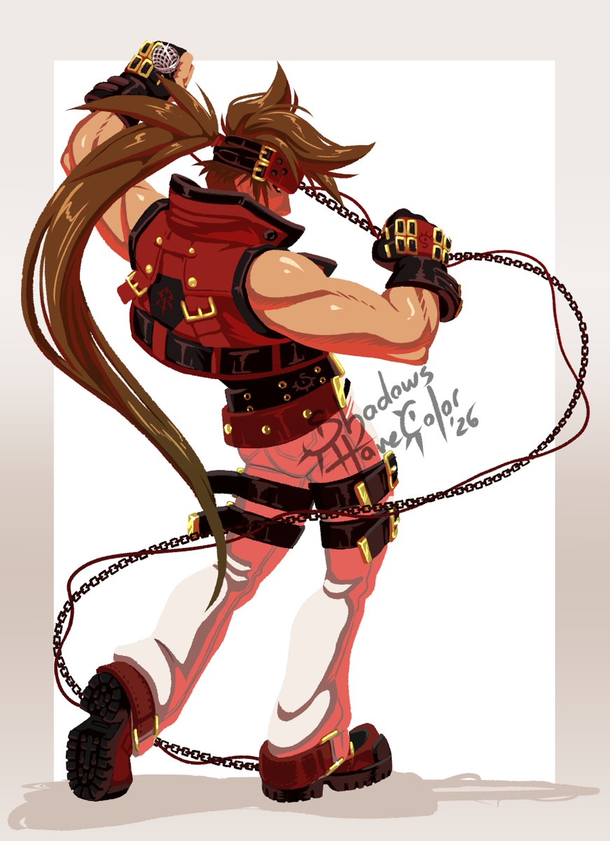 ShadowsHveColor's tweet photo. Phew, one more stream pack to go, but Guilty Gear is done. https://t.co/MyES5aRLuO