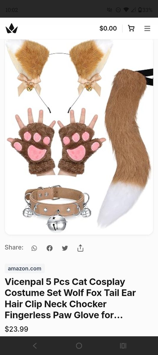 kaitlynprin's tweet photo. Y'all I need to see who's gonna pay for my top items on throne wishlist tonight? To be honest they're the cheapest items on the list!!! 🤍(The collar is for my subs not for me) https://t.co/05GUhgGg05