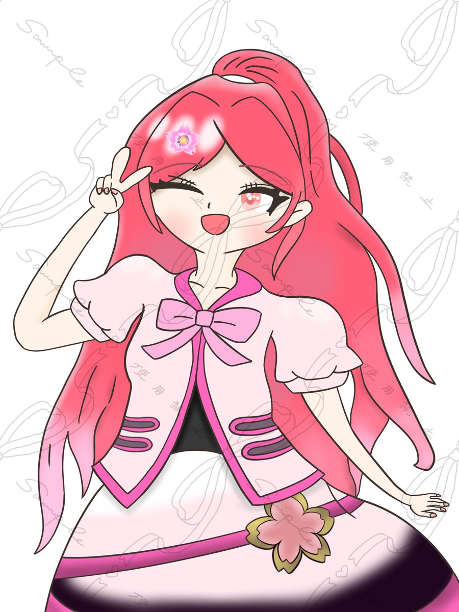 haruka_Qooo's tweet photo. こちらのキューティクルヴェルナのイラストを
羽雨 綿雨さん@watame_rotliver ・@watame_kakure24 
にご依頼させていただきました❣️
ありがとうございました✨️

(※ご本人様以外反応禁止！！) https://t.co/4If4nZMOBW