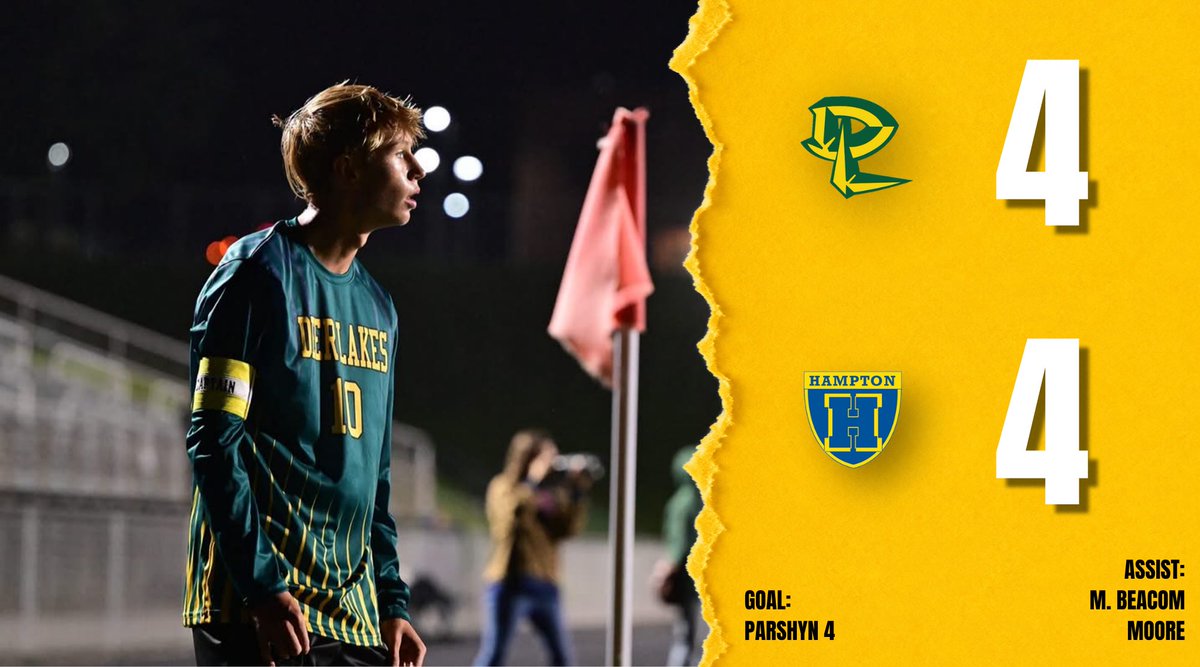 BoysLakes's tweet photo. Results from a hard fought match vs. Hampton
4-4 Tie
#backyardbrawl
@pghsoccernow @TribLiveHSSN @wpial7 @wpialsoccernews @wpialsoccerboys https://t.co/8EoCKEno1M