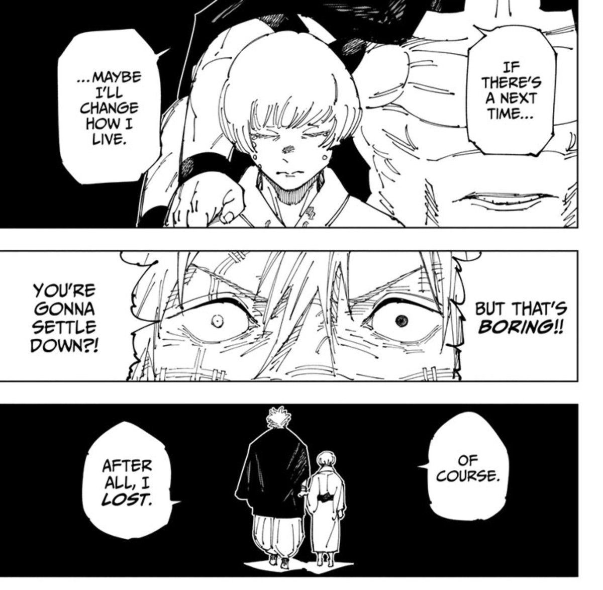 Go_Jover's tweet photo. 2 YEARS AGO, TODAY

GEGE GAVE ONE OF THE BEST ENDING EVER TO AN ANTAGONIST IN RECENT TIMES https://t.co/S7HGozAr8T