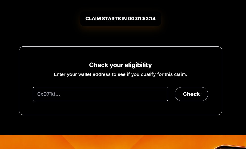 MyraWeb3_Space's tweet photo. 🚨 $CZR Airdrop Update!

✅ Allocation Checker is LIVE!

💰 Enter your wallet address to check your eligible $CZR allocation.

⏳ Token Claim will be LIVE soon!

🔗 https://t.co/8VtSh91pKi

⚠️ Official link only. DYOR.

#CZR #Airdrop #Crypto #Web3 https://t.co/qOY7orcUeh