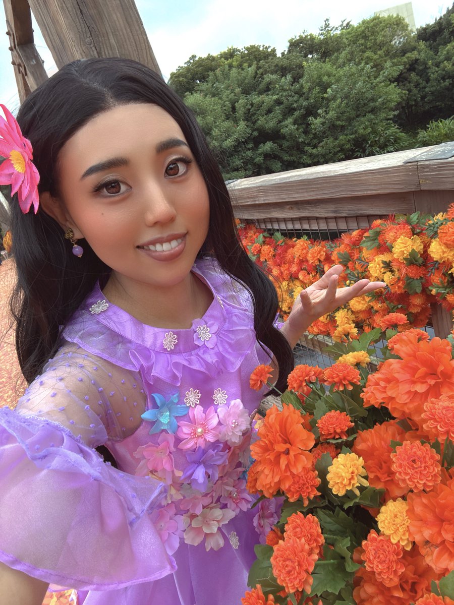 A_L1_EN's tweet photo. わたしが咲かせました🏵️笑

#Dハロ仮装 #Dハロ仮装2026 https://t.co/LzkAxqIGNk
