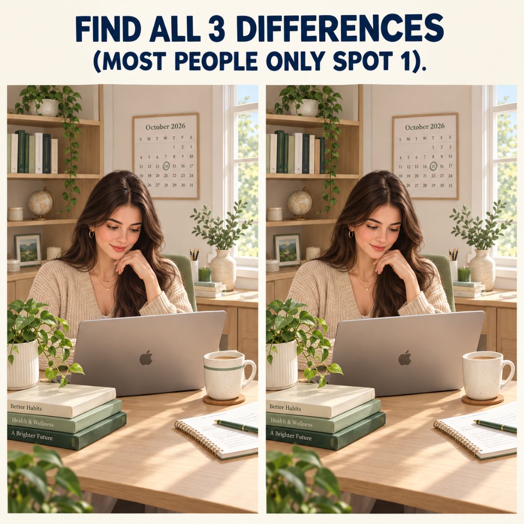 AvaSinclairFit's tweet photo. 3 hidden differences. Most people only find 1 on their first try 👀

#SpotTheDifference #PuzzleTime #BrainTeaser #EyeTest #TuesdayPuzzle https://t.co/j7LuyLbzQA