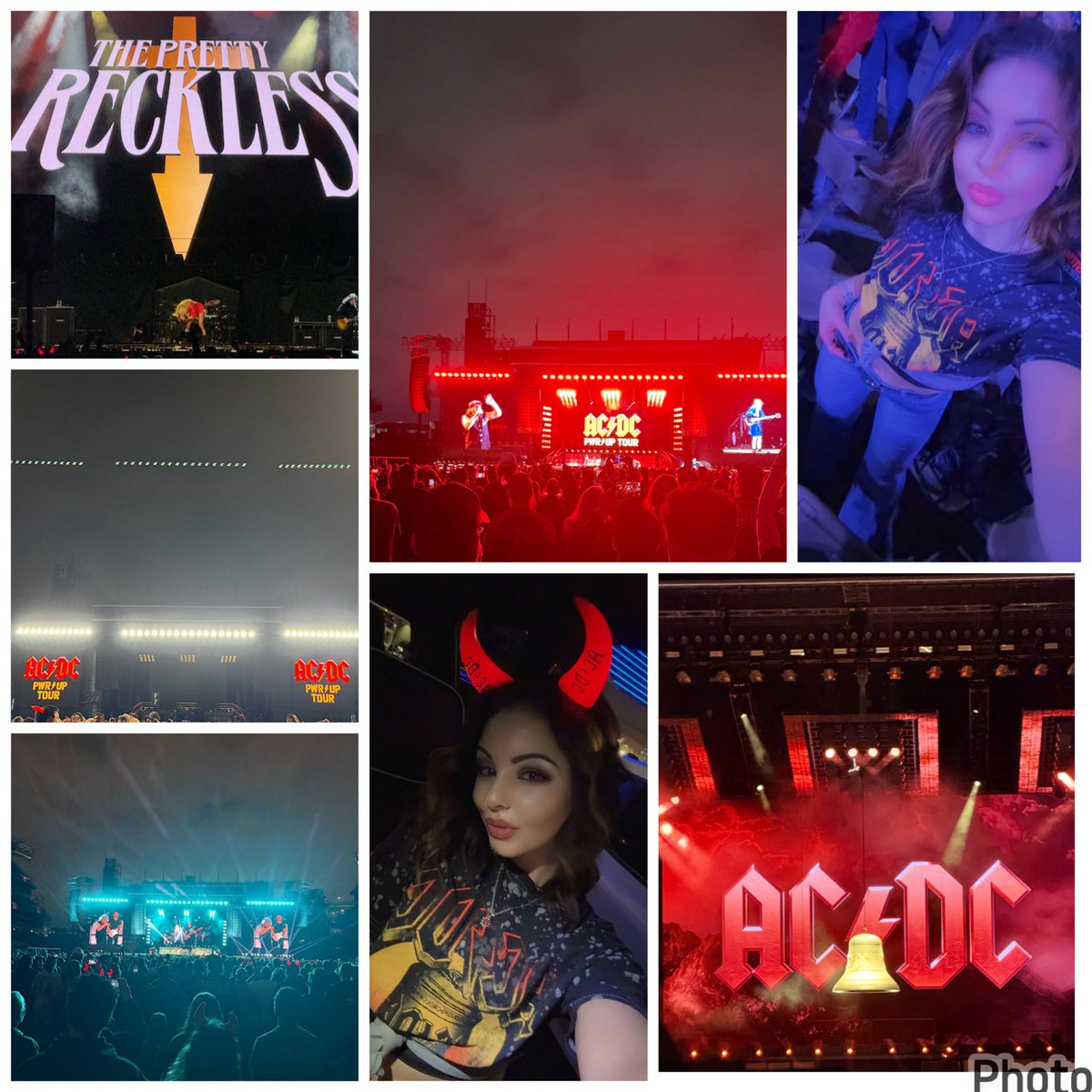 EricaLynn1549's tweet photo. Ya’ll…this show was AMAZING! More to come tomorrow. 🎤🎸🥁🎶🤘🏼😈❤️🔥
•
•
•
#pwruptour #acdc #theprettyreckless #girlattherockshow @acdc @TPROfficial https://t.co/1siYUO6BQi