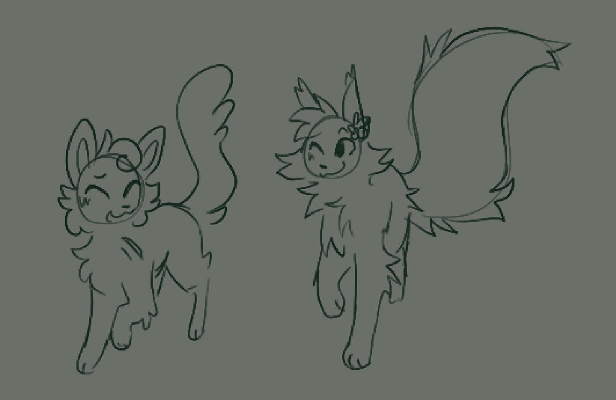 ChipperSpring's tweet photo. More ocs! 
.
#wctwt #warriorcats #warriorcatsoc https://t.co/gRvZKkt3kN