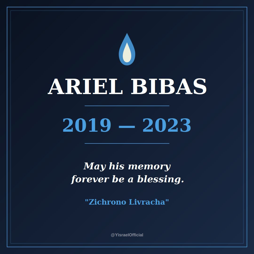 sharonjames90's tweet photo. Ariel Bibas loved Batman and playing with tractors. 

At four years old, he told his teacher, "I'm flying and rescuing people trapped in a pit." 
He never got the chance to be anyone's hero. 

Reply with 🕯️ if you'll say his name today. https://t.co/dQrc9eIVGc