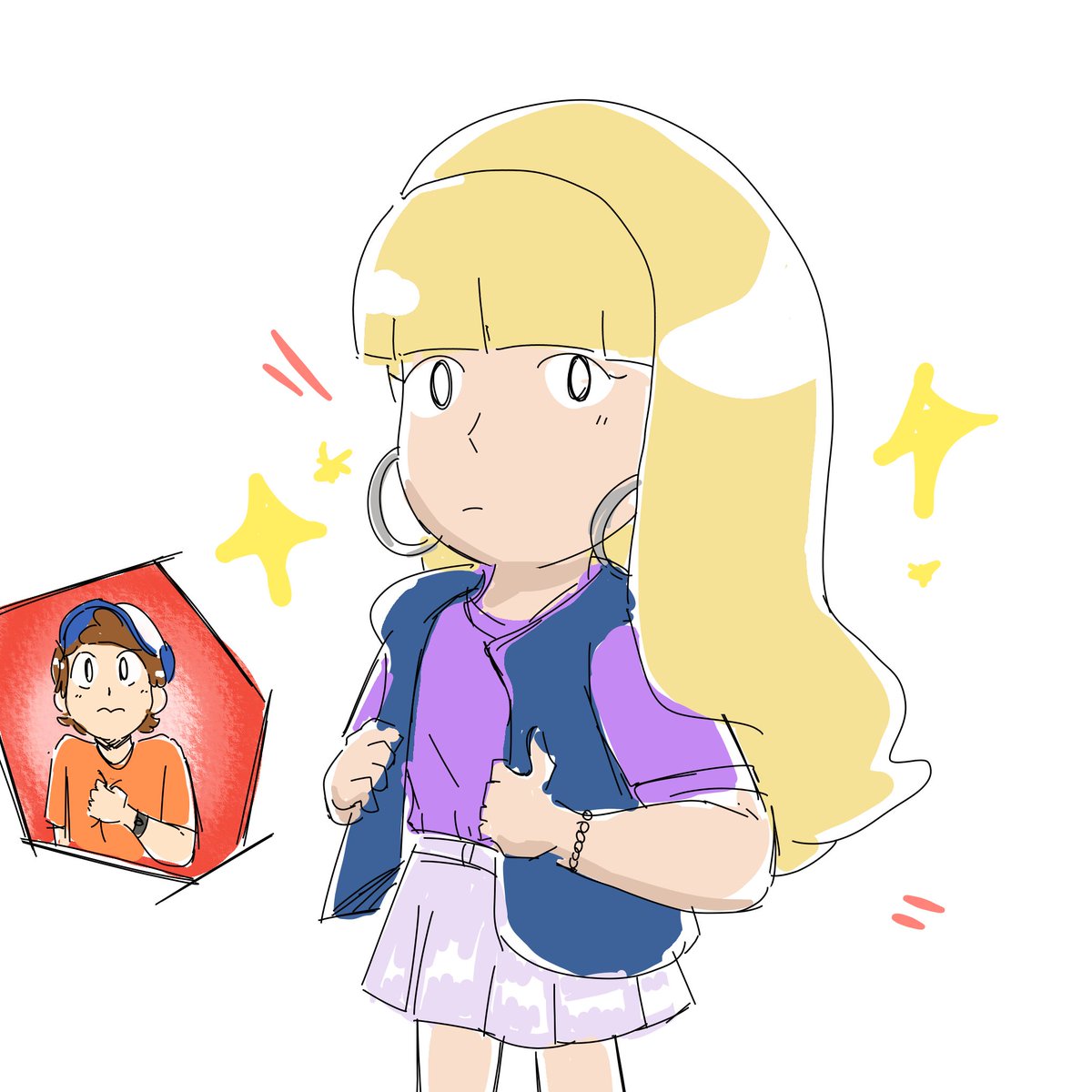 sketcheskimi's tweet photo. vests are the new fashion trend #dipcifica #gravityfalls https://t.co/eVweLSw20l
