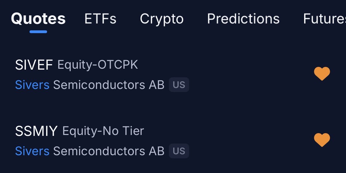 Sofigoodboy's tweet photo. $SIVE ADR listed in US OTC Market newly. 

The ticker is '$SSMIY'. https://t.co/phtFwUm9td