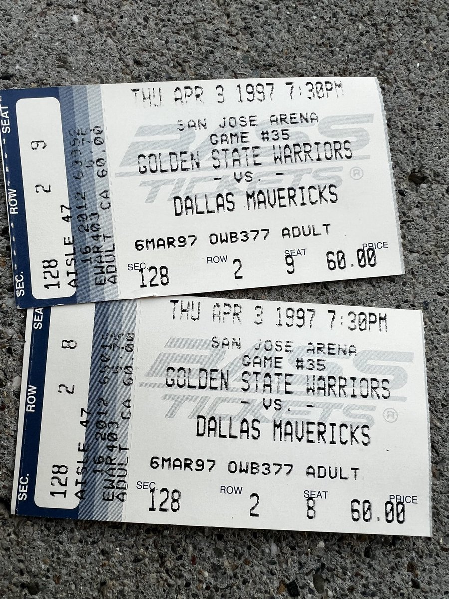 TheWarriorsTalk's tweet photo. Lost my father last week. He was my best friend, my mentor, my hero, and so much more. He took me to my first Dubs game in 1997. I remember it like it was yesterday, we went to our local ticket retailer, chose our seats, and got the hard copies. Gave me everything I wanted as a child, never said no to anything I asked for. Always found a way to make things work. I take solace in knowing he’s with his creator now. He was truly an incredible soul. I was blessed to have him as my pops.