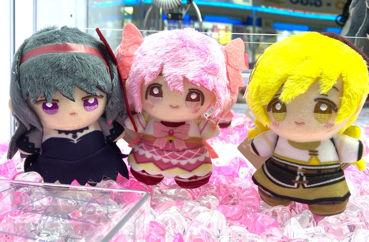 GiGO_kashima's tweet photo. 【プライズ情報】 
『劇場版　魔法少女まどか☆マギカ〈ワルプルギスの廻天〉　てちぬい　ｖｏｌ．１』  
本日、入荷いたしました！               
ご来店お待ちしております！！ 
＃魔法少女まどかマギカ　#GiGOショッピングセンターチェリオ鹿嶋 https://t.co/3hXPlVdzum