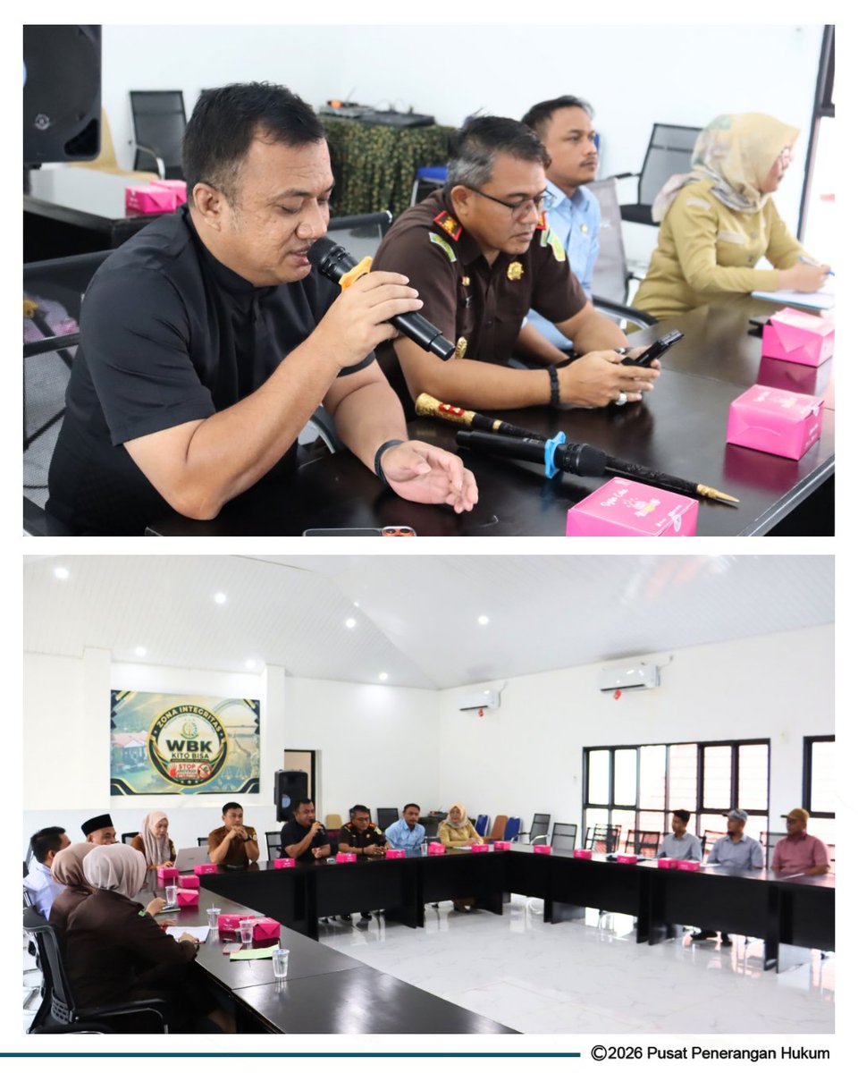 KejariTanjabTim's tweet photo. Selasa, 29 September 2026, Kepala Kejaksaan Negeri Tanjung Jabung Timur Anto Widi Nugroho, S.H., M.H. beserta Kasi Intelijen, Kasi Perdata dan Tata Usaha Negara telah melaksanakan Entry Meeting Pembangunan Proyek Strategis pada Dinas PUPR Kabupaten Tanjung Jabung Timur. https://t.co/983vDszYAX
